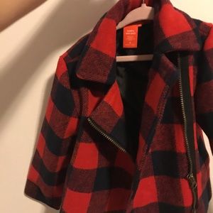 Joe Fresh - Buffalo Print wool blend jacket